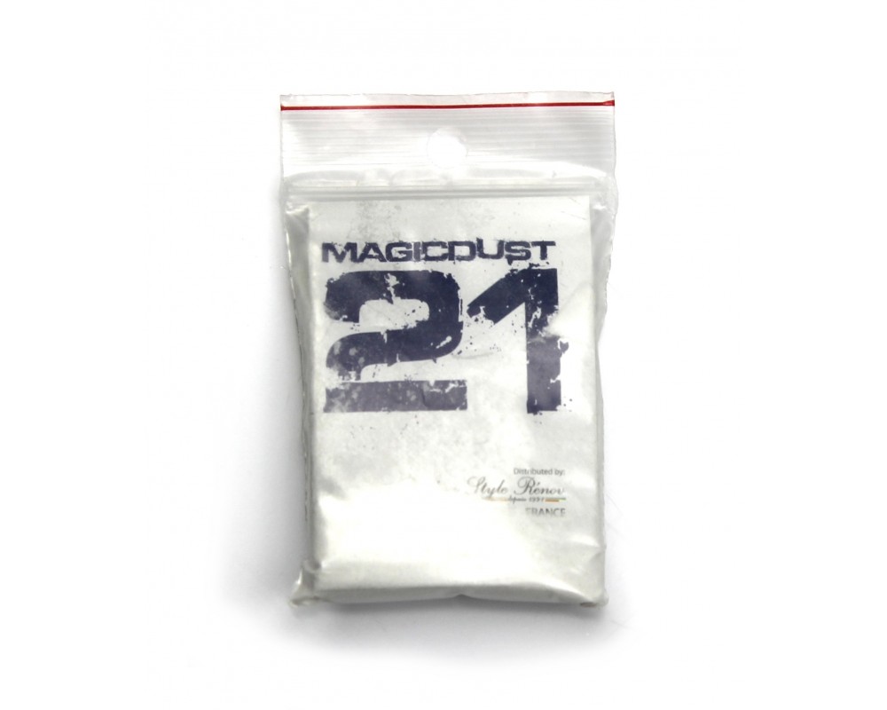 Magidust : Cathalizing filler powder for cyanoacrylate glue