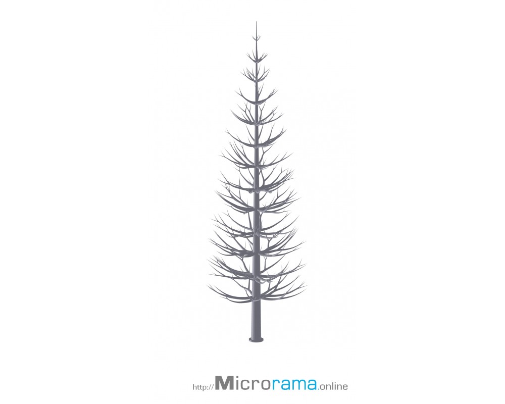 Microrama Fir Tree 20 cm scale HO