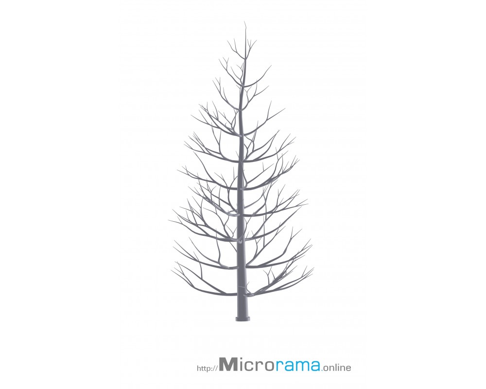Microrama Fir Tree 10 cm scale HO