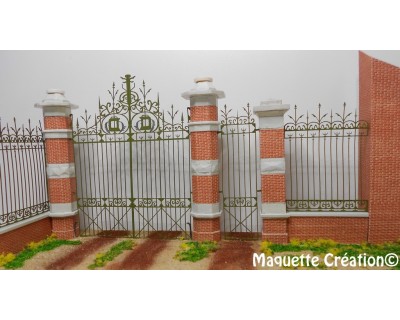 Wrought iron gate 87th