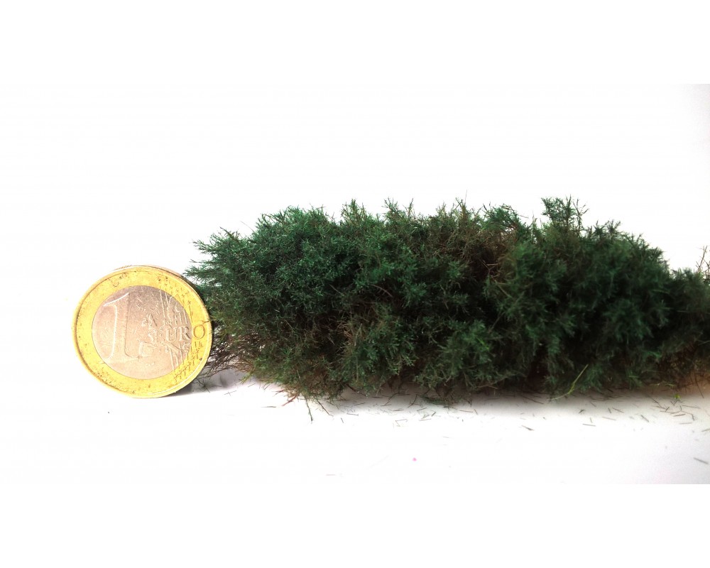 Verde conífera 1 mm. Hierba estática en fibra Magifloc
