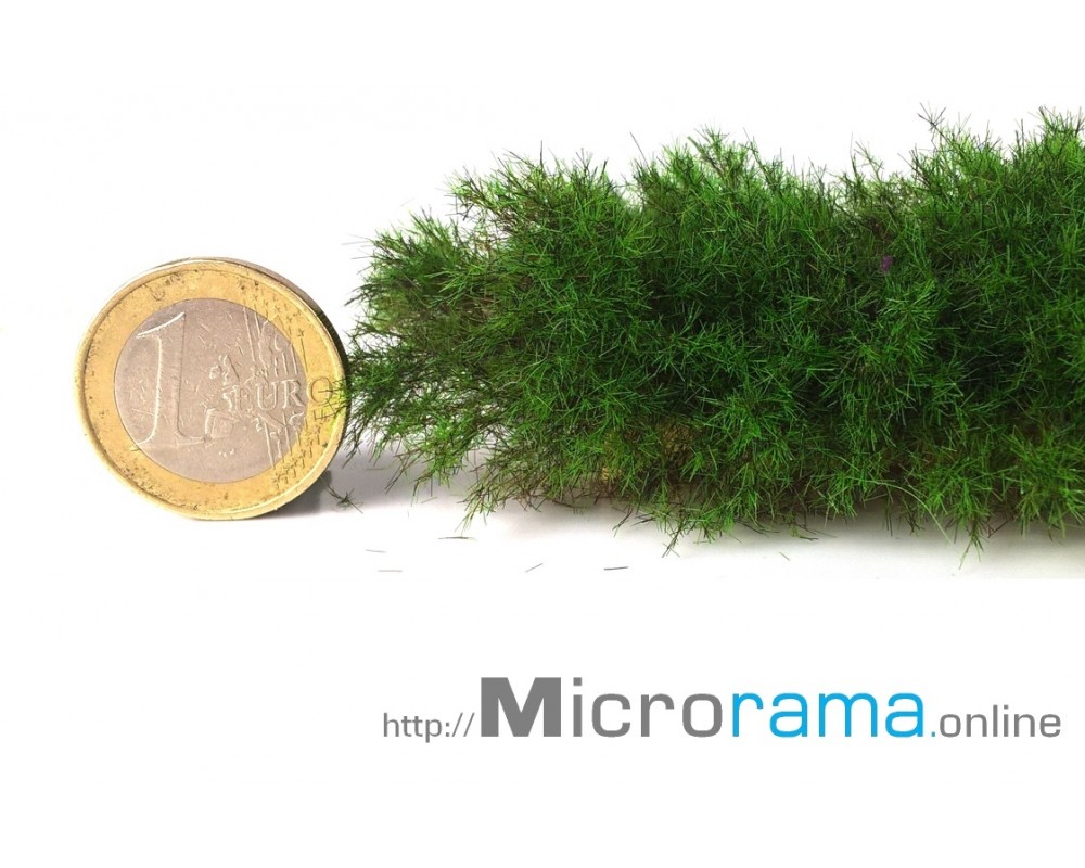 Coniferous green 2 mm. Static grass in Magifloc fiber
