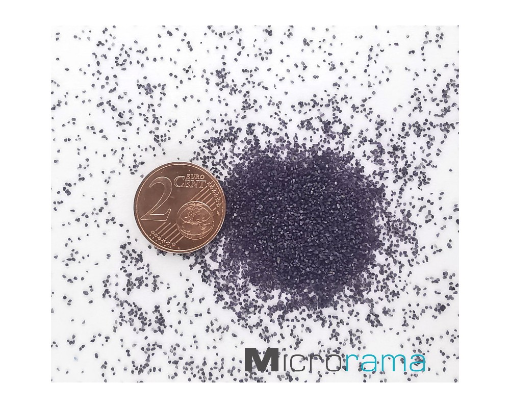 Modello Di Paesaggio Nel Miniatura Materiale Floccaggio Di Erba Statica