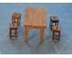 Table & 4 tabourets