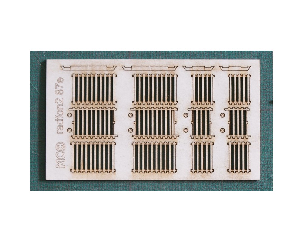 Radiateurs en fonte grand modèle H0