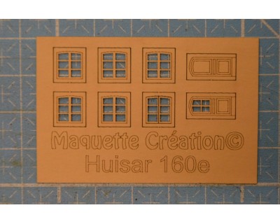 Rahmen für gerundete Fensterläden L60H130
