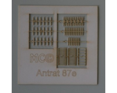 6 antennes rateau 87e