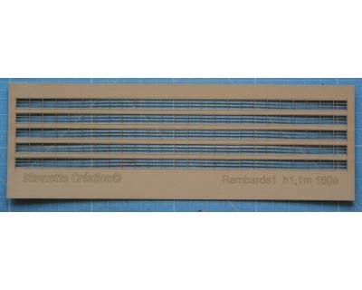 Rambardes h1,1m160e