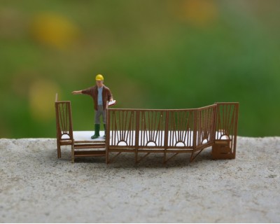 Terrasse caravane H0