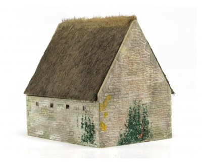 Thatched shed Brittany region at HO scale
