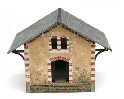 The small west freight hall PO of the west network HO scale