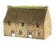 Cottage bretone in pietra a vista in scala HO