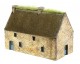 Breton cottage in exposed stone at HO scale