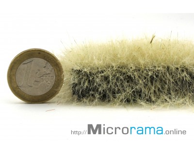 Beige clair 6 mm. Herbe statique en fibre Magifloc