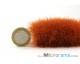 Rust 6 mm. Static grass in Magifloc fiber