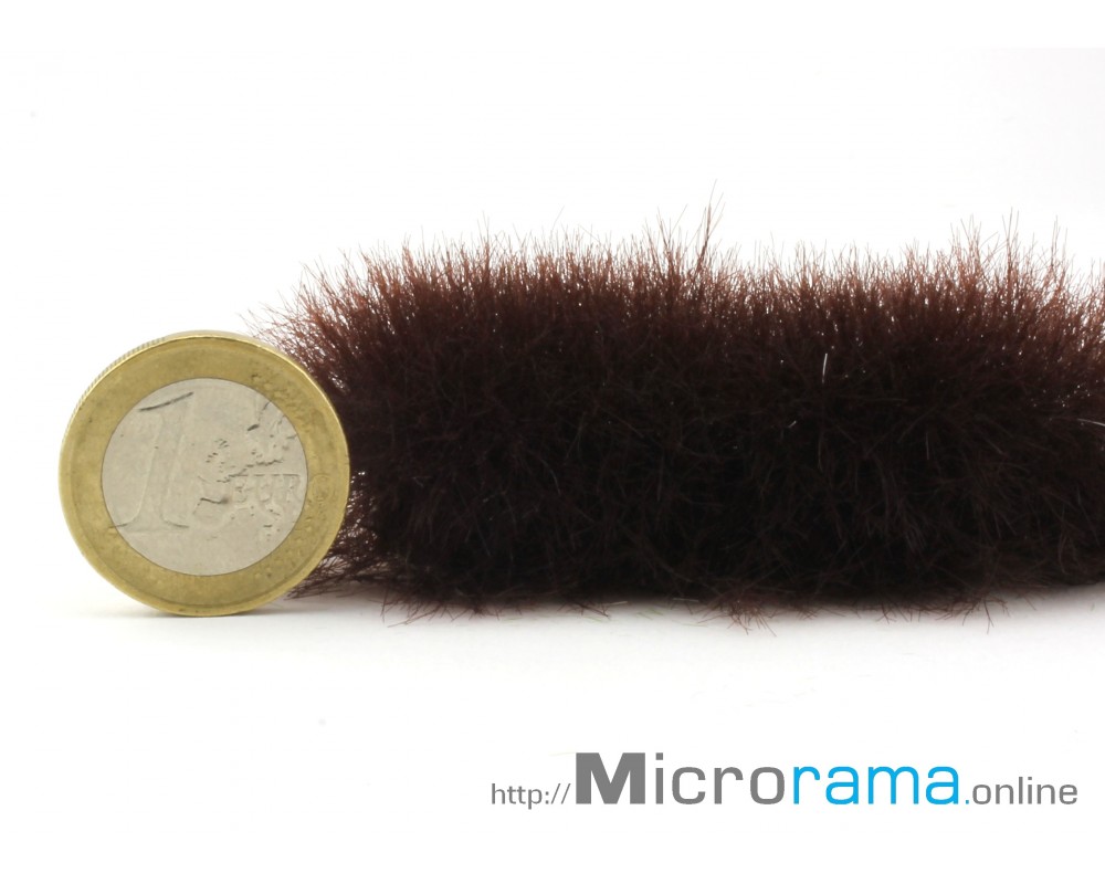 Marron 4.5 mm. Herbe statique en fibre Magifloc Marron 4.5 mm. Herbe statique en fibre Magifloc