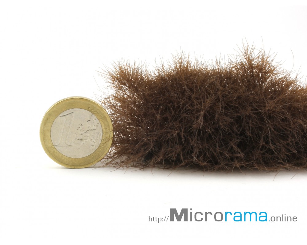 Maron 6 mm Herbe statique en fibre Magifloc Maron 6 mm Herbe statique en fibre Magifloc