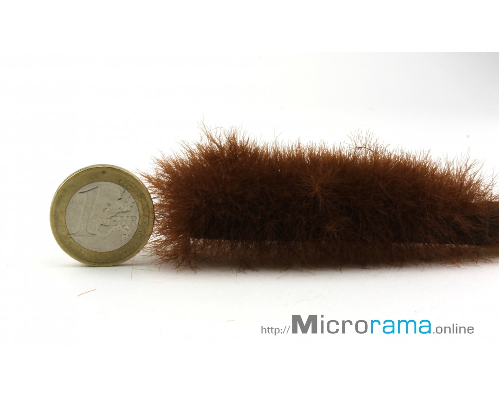 Brun 6 mm Herbe statique en fibre Magifloc Brun 6 mm Herbe statique en fibre Magifloc