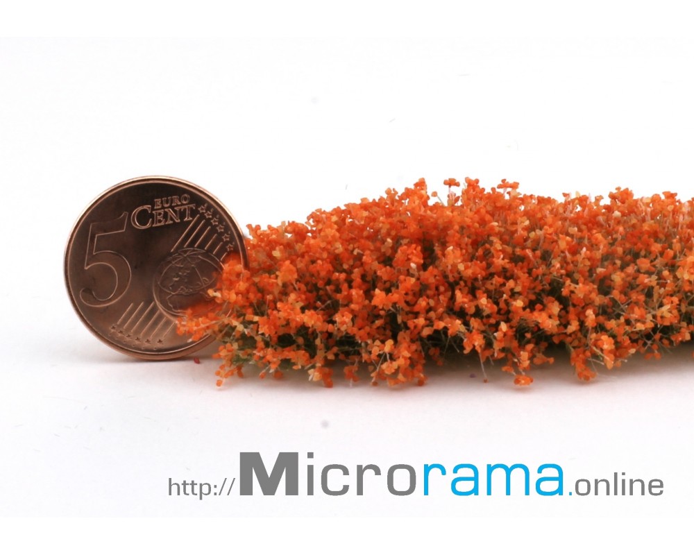 Zinnoberrot 0,5 mm Beflockung Blütenstand Magiflor