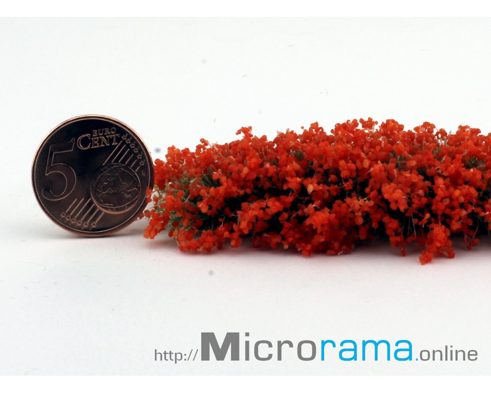 Red 0.5 mm flocking Inflorescence Magiflor