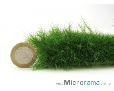Vert olive 6 mm. Herbe statique en fibre Magifloc